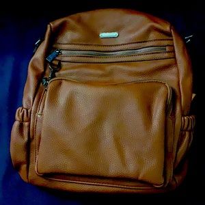 CLUCI Brown Purse/ Back pack NWT